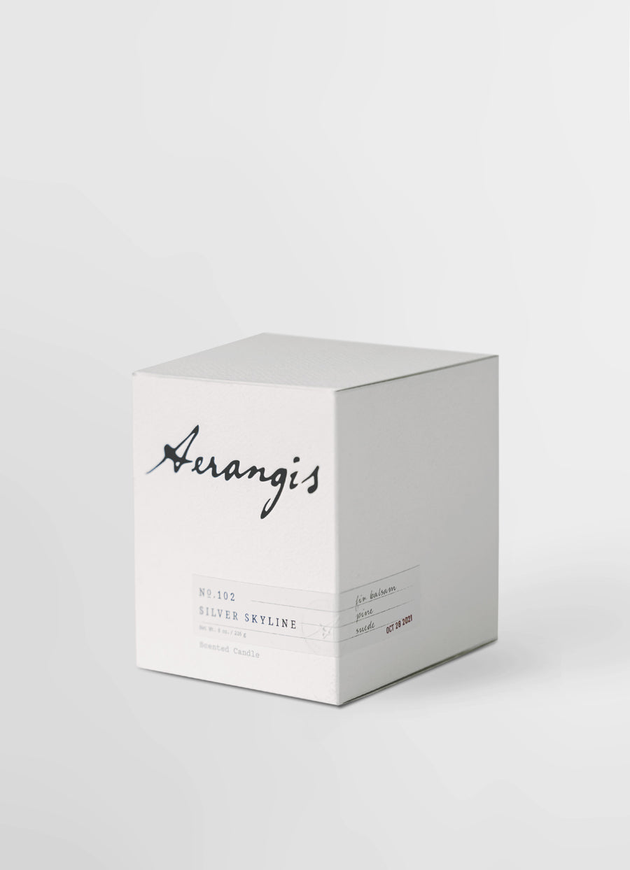 No. 102 Silver Skyline Scented Candle