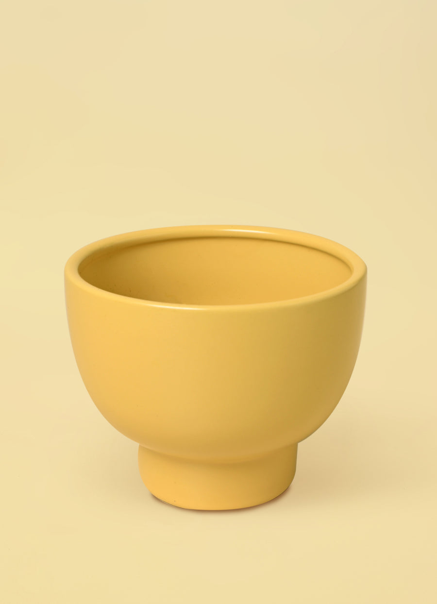 Citron Footed Pot - Large