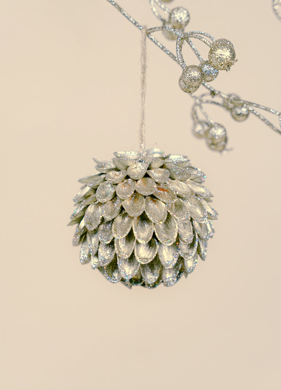 Natural Tree Ornament - Gold