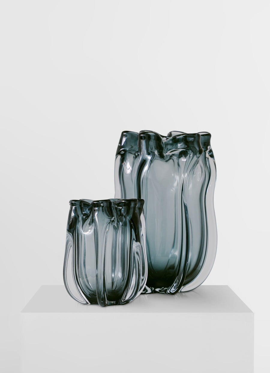 Flower Shape Smoke Vessel Vase - Large