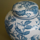 Bluebird Ceramic Ginger Vase