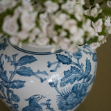 Bluebird Ceramic Ginger Vase