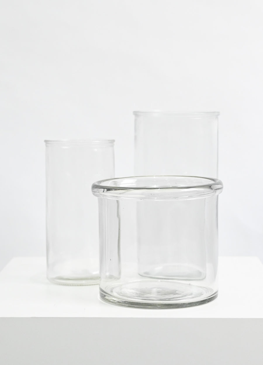 Clear Cylinder Vase - Small