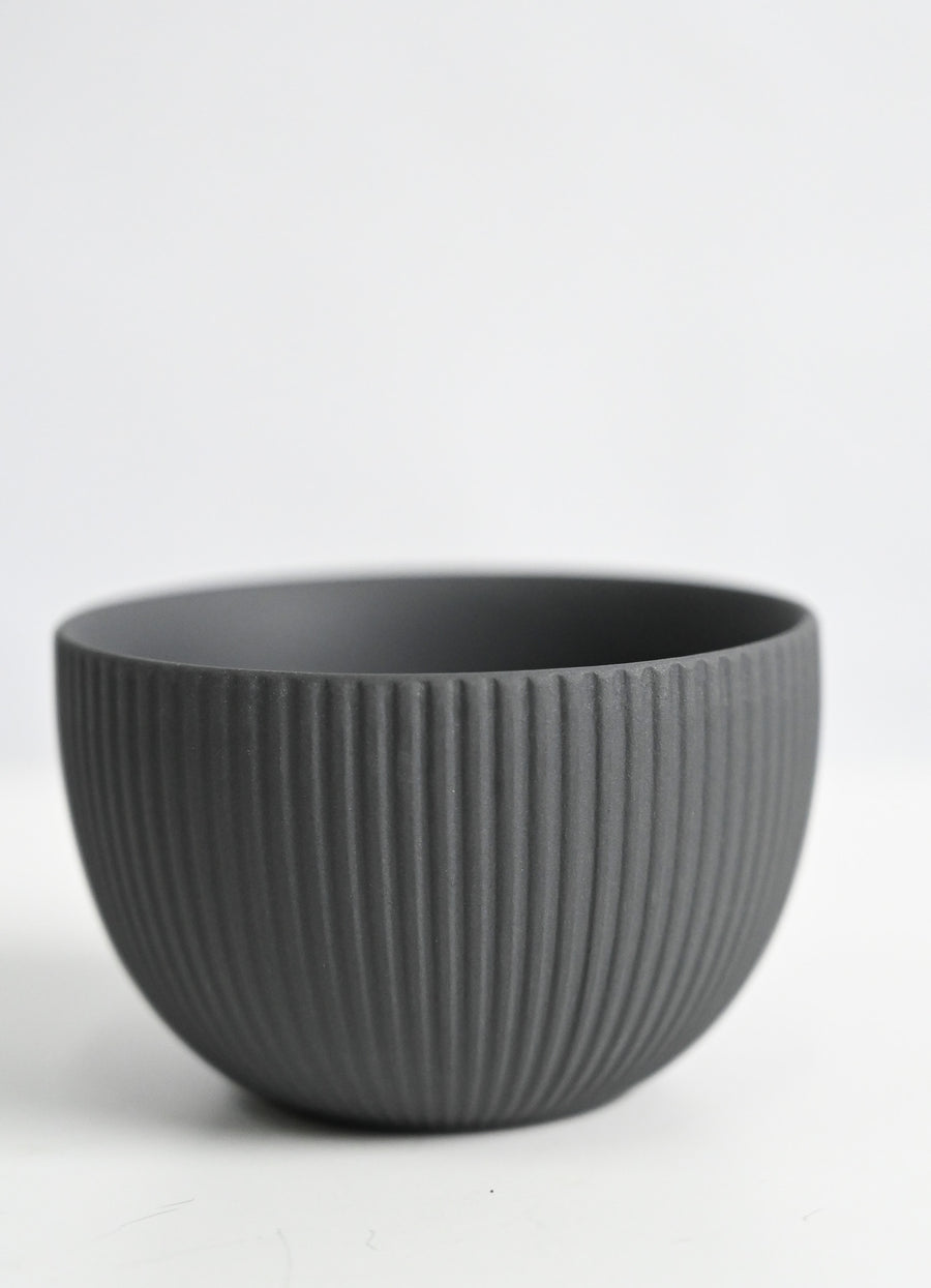 Grey Ceramic Candle Holder - 5cm