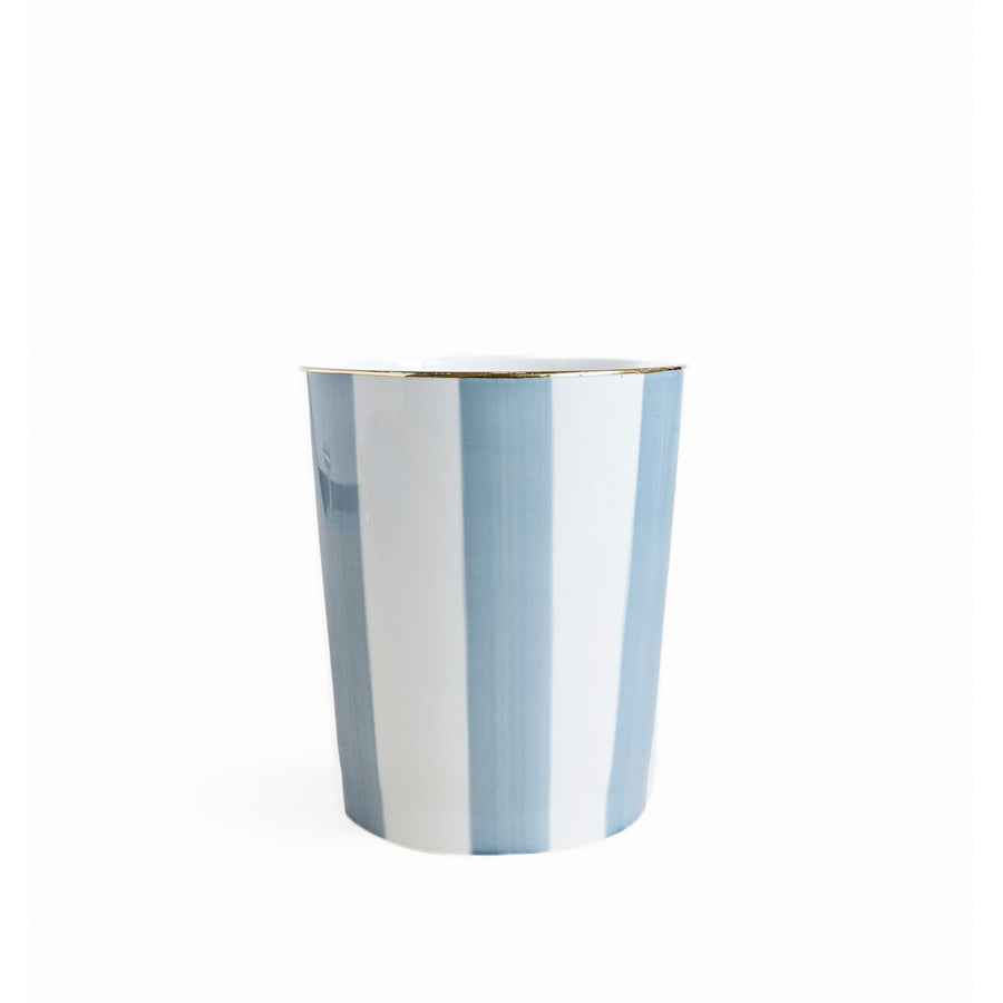 Ellermann Striped Pot - Grey Blue - Medium