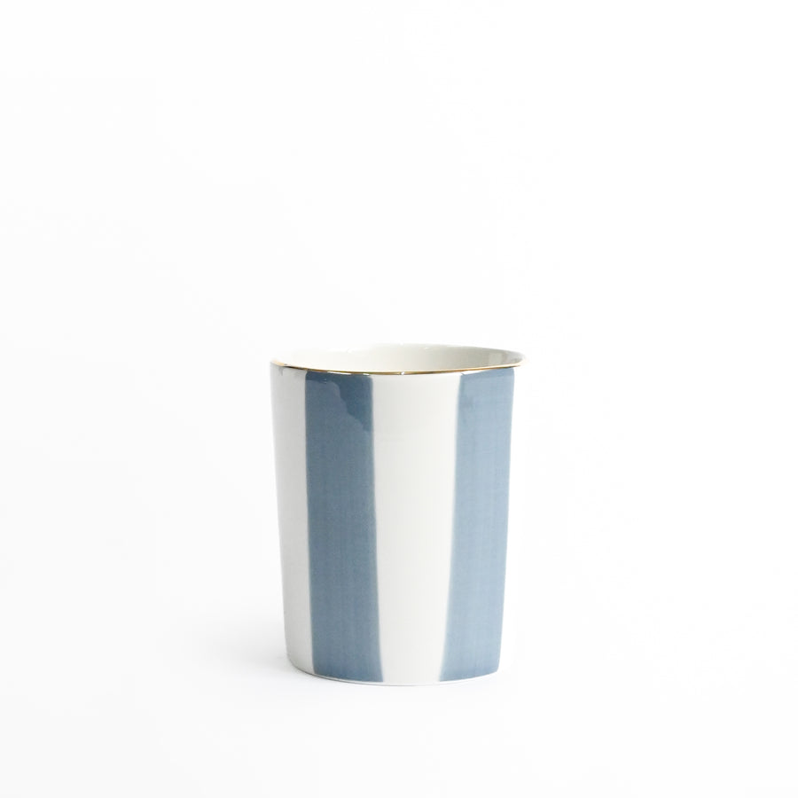 Ellermann Striped Pot - Grey Blue - Small