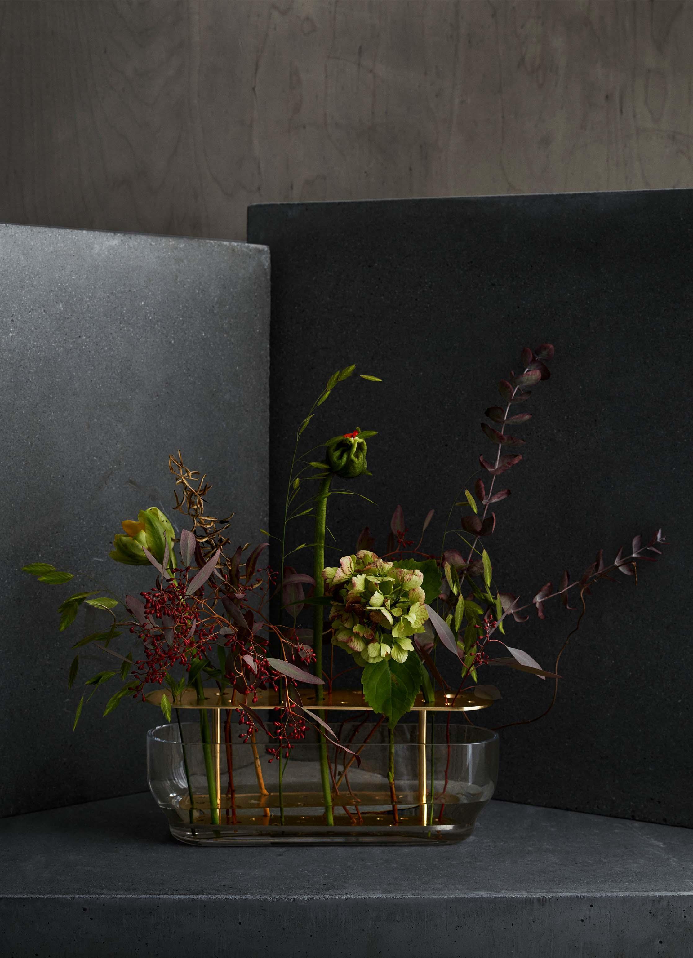 Ikebana Vase - Long - Ellermann Flowers  Vases & Planters  Fritz Hansen 